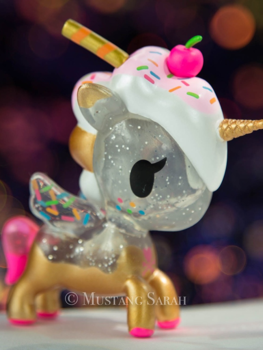 Tokidoki Unicorno Metallico Series 6 Sundae Icecream Desserts Glitter Figure New